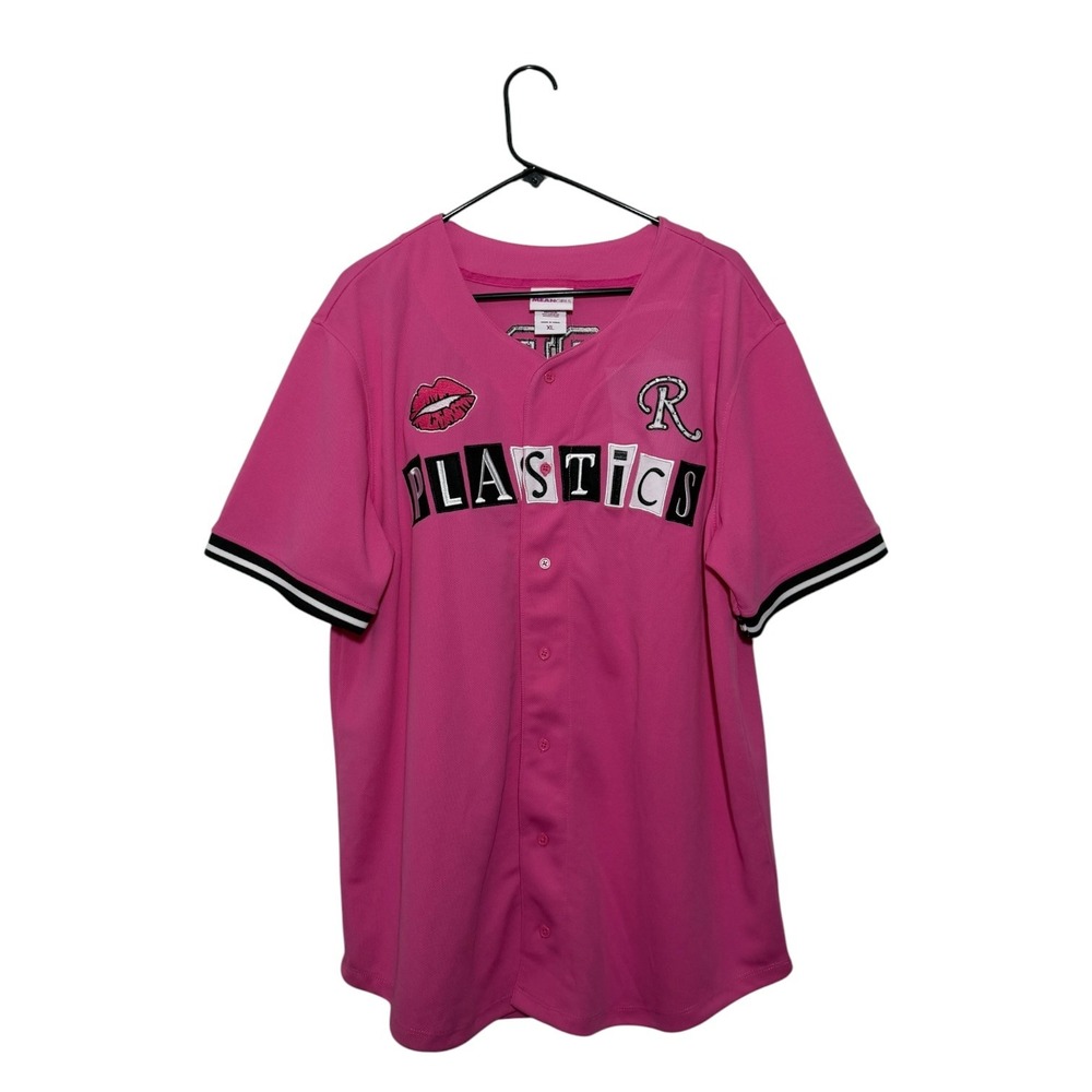 BoxLunch Mean Girls The Plastics Regina George 04‎ Pink Baseball Jersey XL NWT